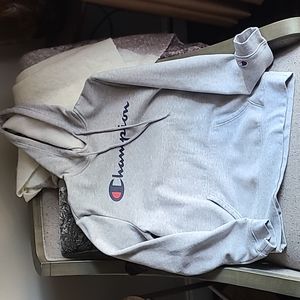 Champion Hoodie Grey Size Men's Small